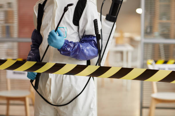Professional Unattended Death Cleanup technician working in Blue Hill, NE